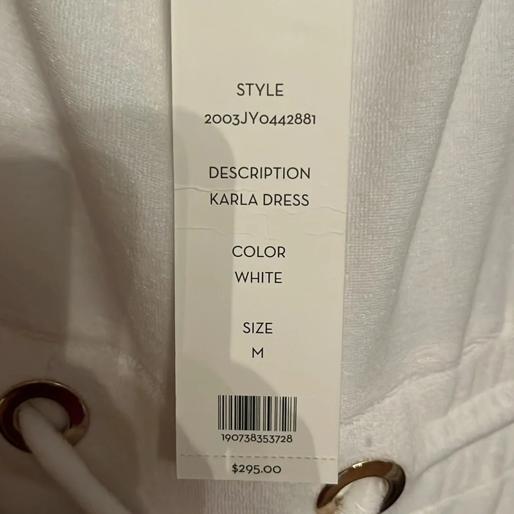 Veronica Beard Karla Terry Cover-Up Dress Size M NWT - Picture 5 of 5